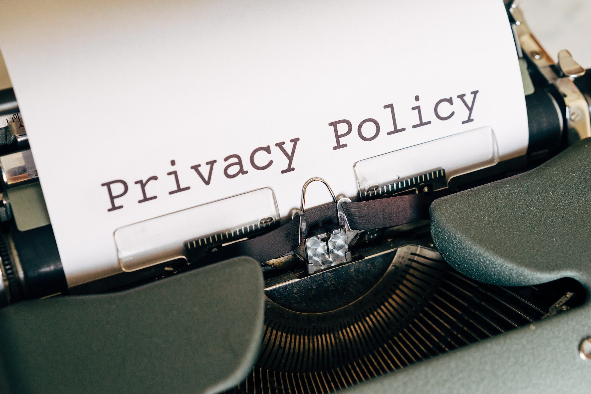 website privacy policy